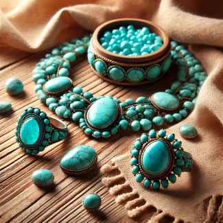 Turquoise Necklace Set