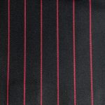 Black With Red Bold Stripes