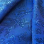 Navy Blue Paisley