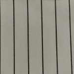 Off-White With Black Bold Stripes